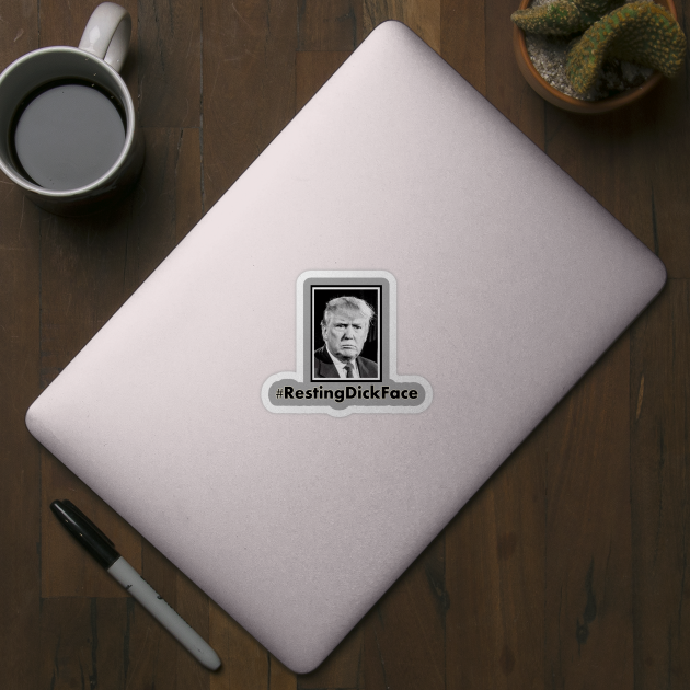 Trump 2024: Resting Dick Face by Discotish